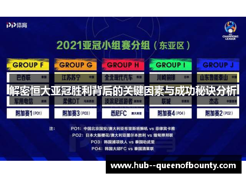 解密恒大亚冠胜利背后的关键因素与成功秘诀分析